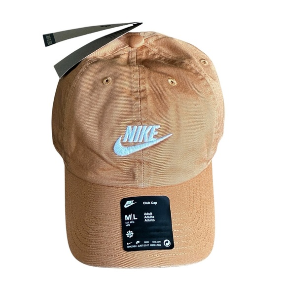 Nike Unisex Club Cap Brown M/L - Picture 9 of 9